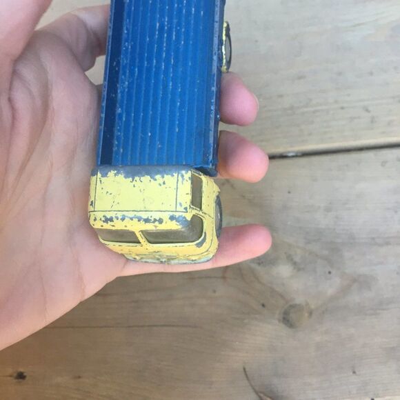 Vintage 1957 Corgi Toys ERF Model 44 G Flatbed Truck G - Picture 4 of 6